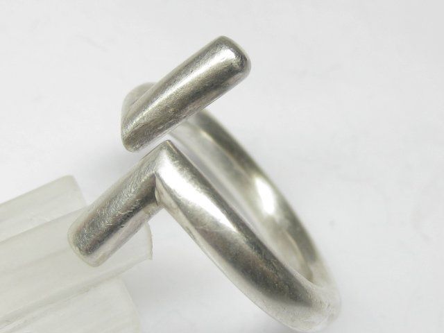 Anelli: spezieller Ring massiv Silber 925 Gr. 60 – Usato da Ermatingen venduto da Decovin 2