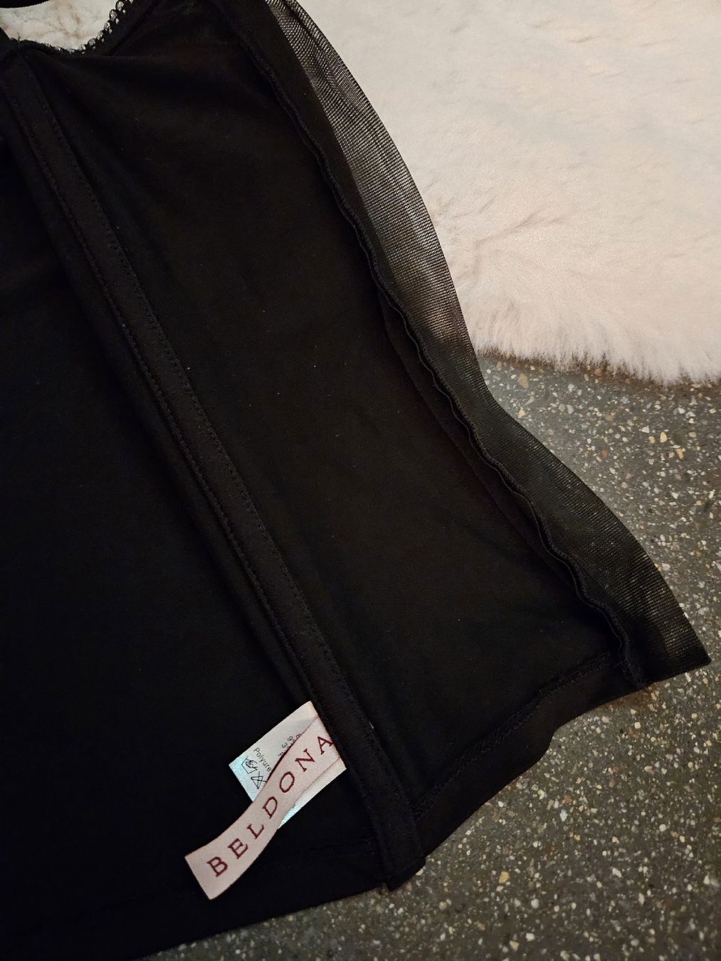 Beldona Top: Bustier Beldona schwarz mit Spitze Grösse 80B  – Nuovo (secondo la descrizione) da Anwil venduto da nomolnoi 6