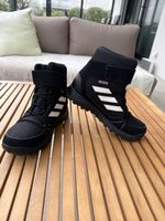 Kinder Winterschuh, Adidas, schwarz, Gr. 37 1/2