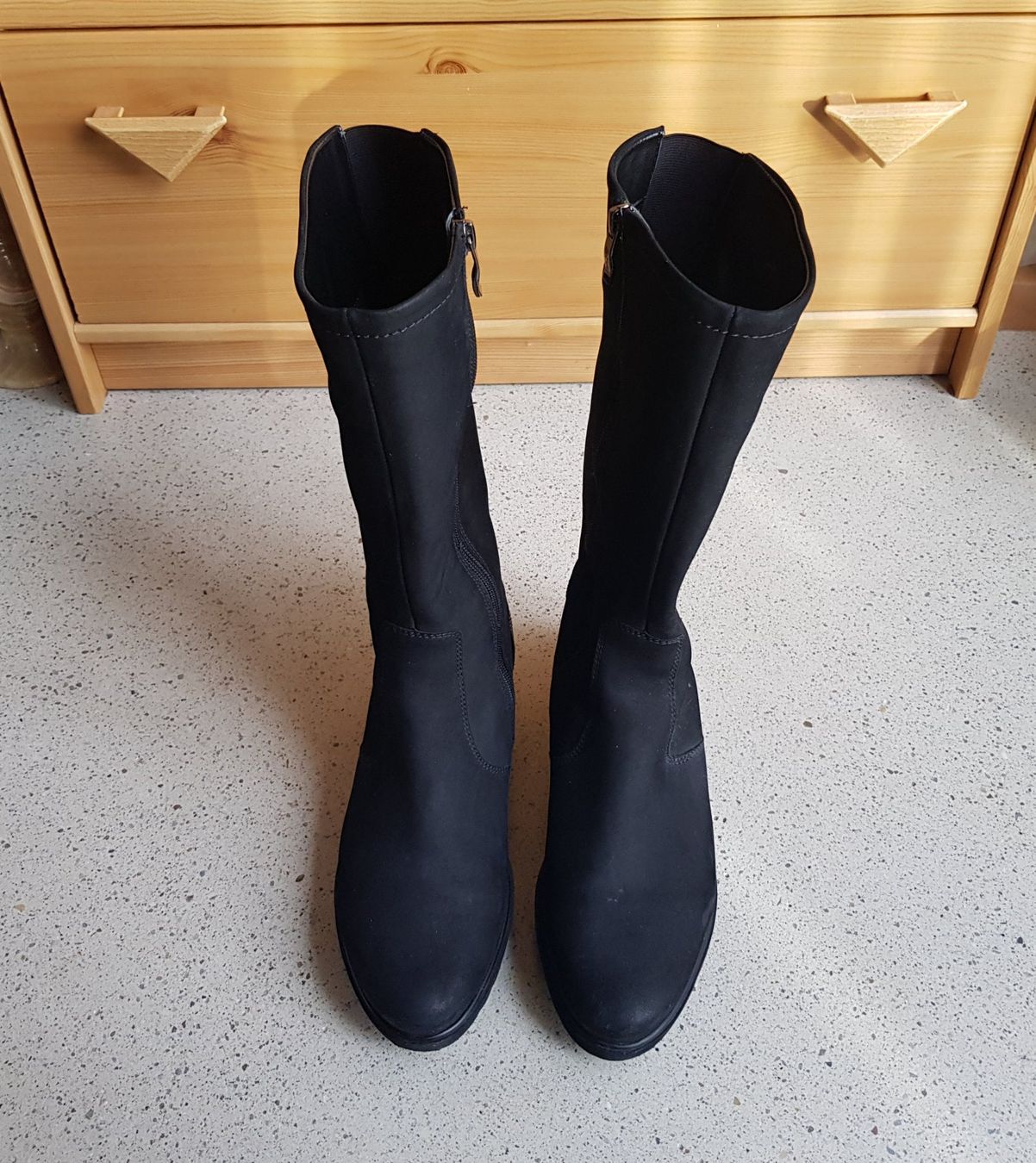 Ara Damenschuhe: Ara Lederstiefel Schwarz Grösse 40 – Gebraucht aus Basel von chien008 2
