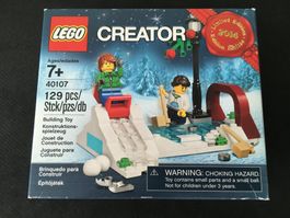 Lego Creator 40107 Winter skating scene NEU/OVP