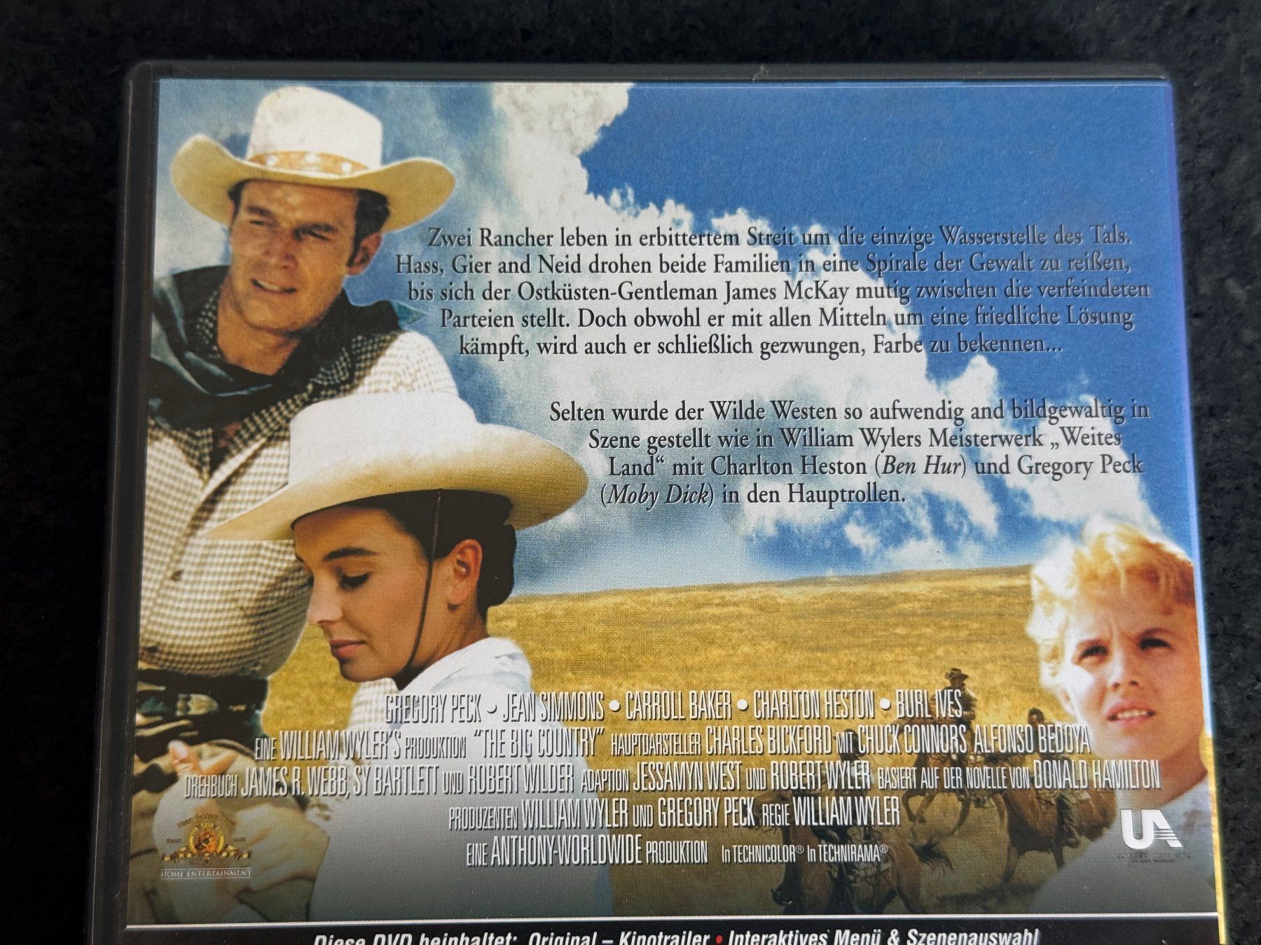 Tutti i DVDs: Weites Land Western DVD DE/EN   Gregory Peck – Usato da Fribourg venduto da tschjoly 2