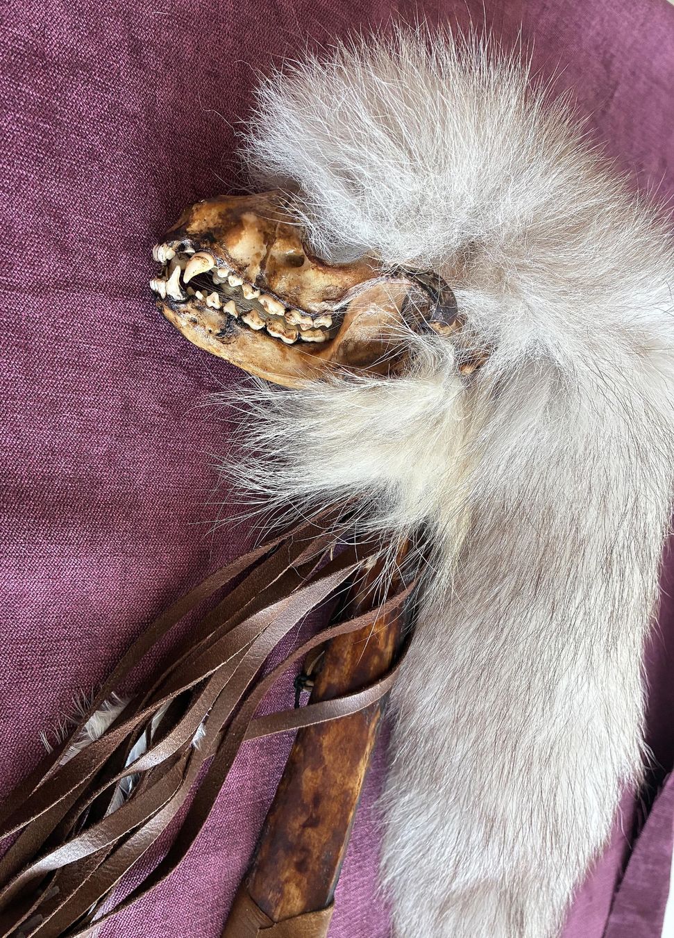 Sonstiges zum Sammeln & Seltenes: Chippewa Indianer Sprechstab 1996 – Gebraucht aus Bäretswil von robsonantik 1