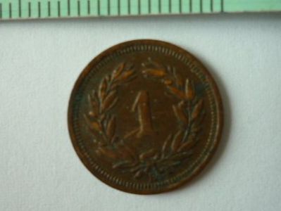 Tutti le monete: Ancienne pièce de 1 centime - 1936 – Usato da Cortaillod venduto da Matteo18 3