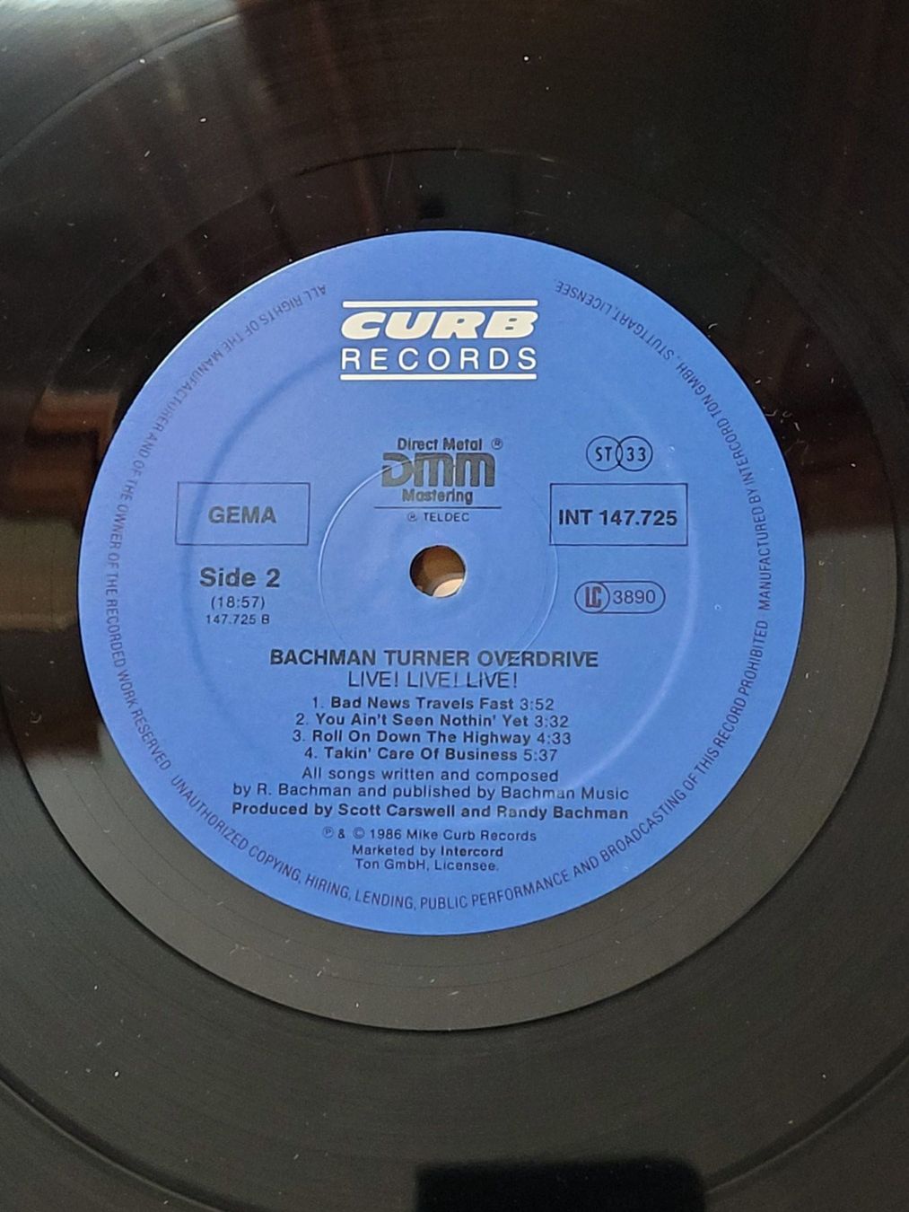 Schallplatten: Bachman-Turner Overdrive - Vinyle 33T – Gebraucht aus La Chaux-de-Fonds von reu_kx5l 5