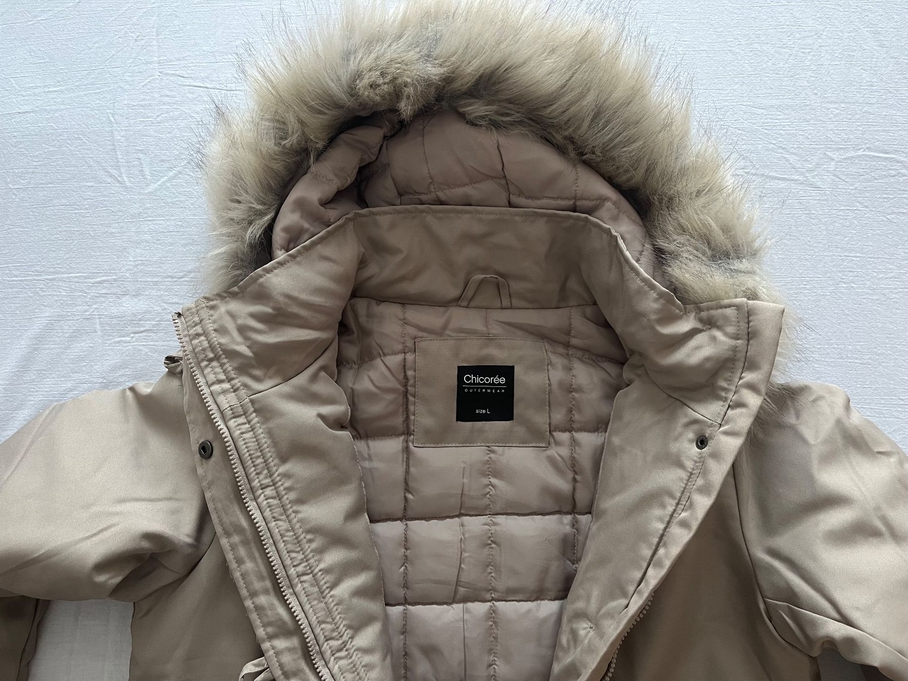 Giacche: Damen Winterjacke beige Gr. L Chicorée – Nuovo (secondo la descrizione) da Jona venduto da Flexer02 1