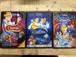 3 Cinderella DVDs