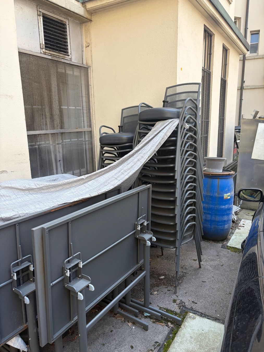 Sedie: Gartenstühle stapelbar  _ 45 Stk. – Usato da Kilchberg ZH venduto da venezia30124 1