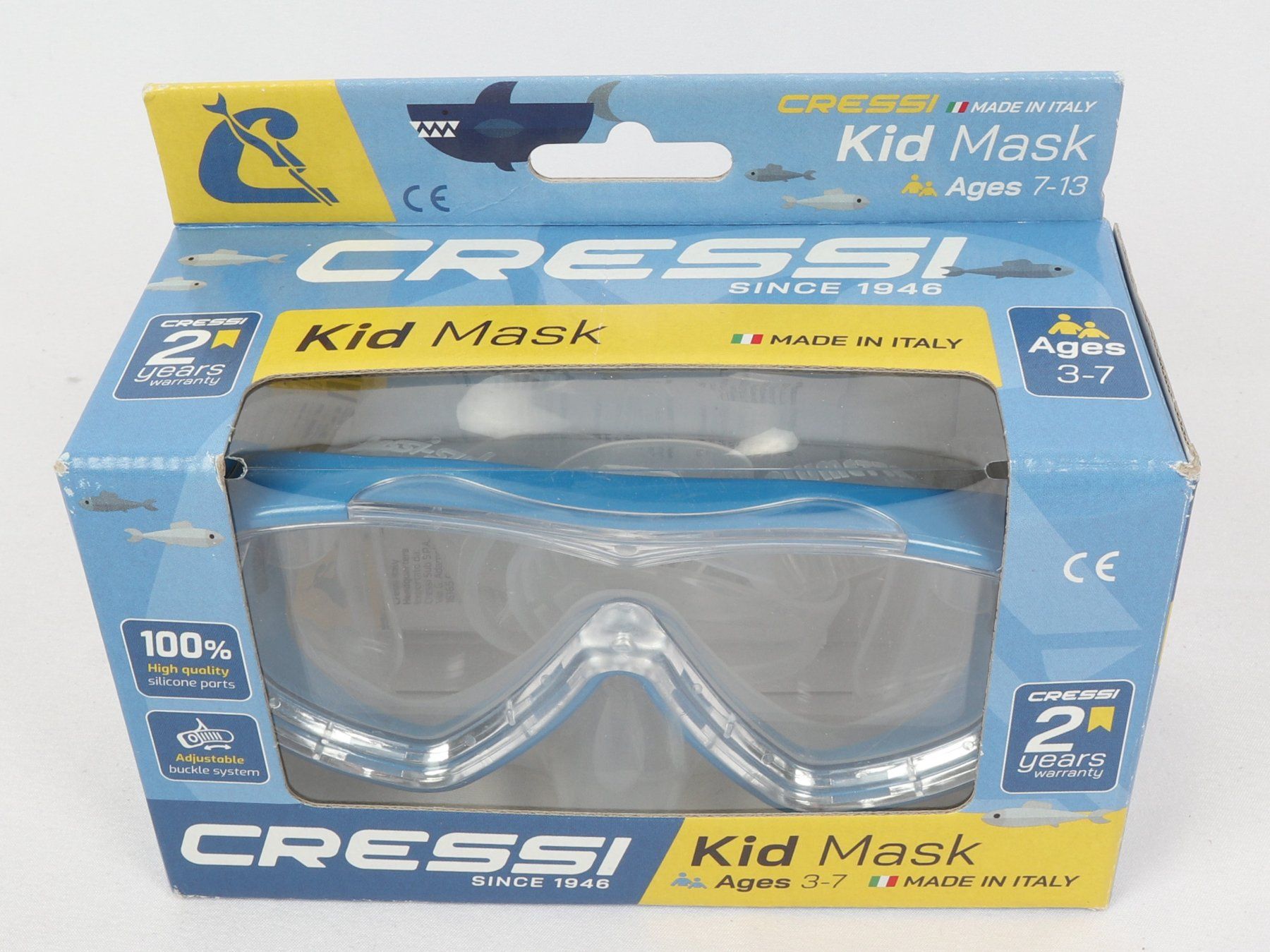Cressi Brillen & Gläser: CRESSI Kid Tauchbrille – Neu (gemäss Beschreibung) aus Steinen von Restwert_Steinen