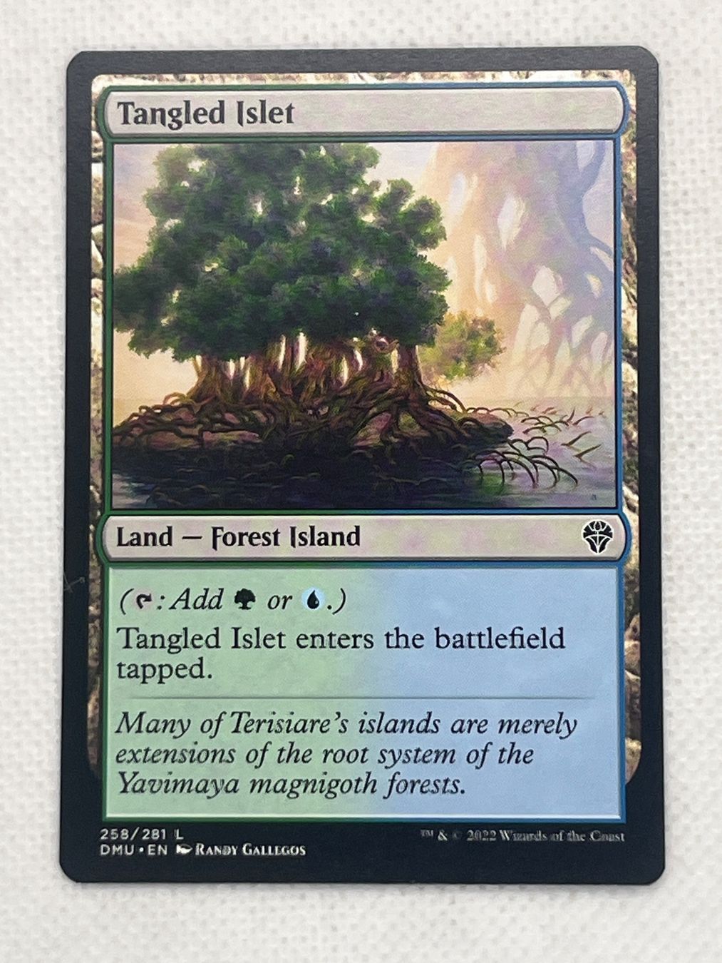 Magic The Gathering Carte collezionabili: Magic the Gathering Karte: Tangled Islet – Usato da Hinterkappelen venduto da Kim1992