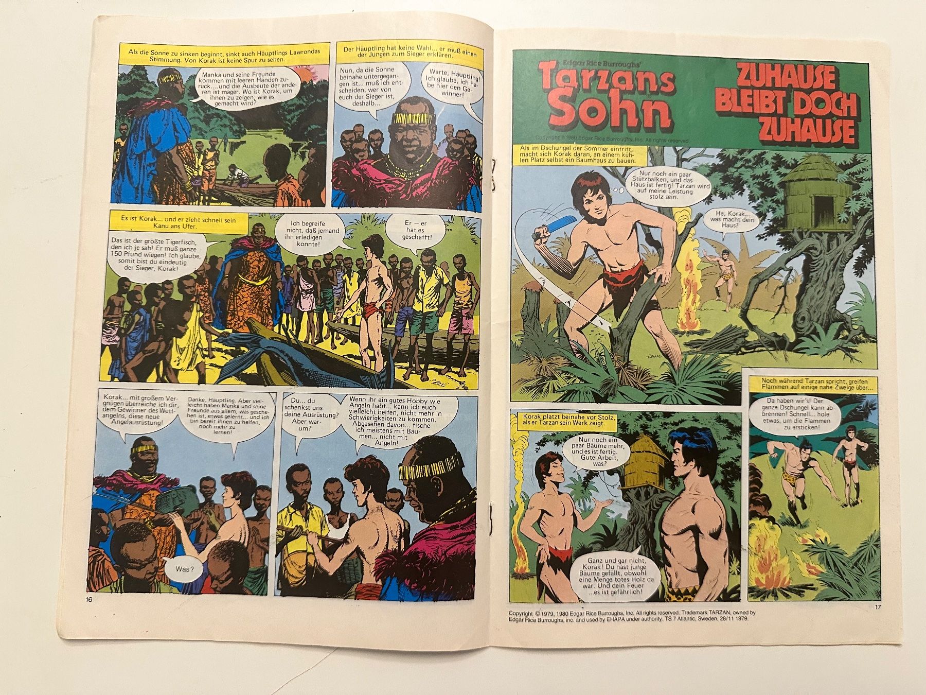 Fumetti: Tarzans Sohn Heft 4 – Usato da Münsingen venduto da Ganjam 5