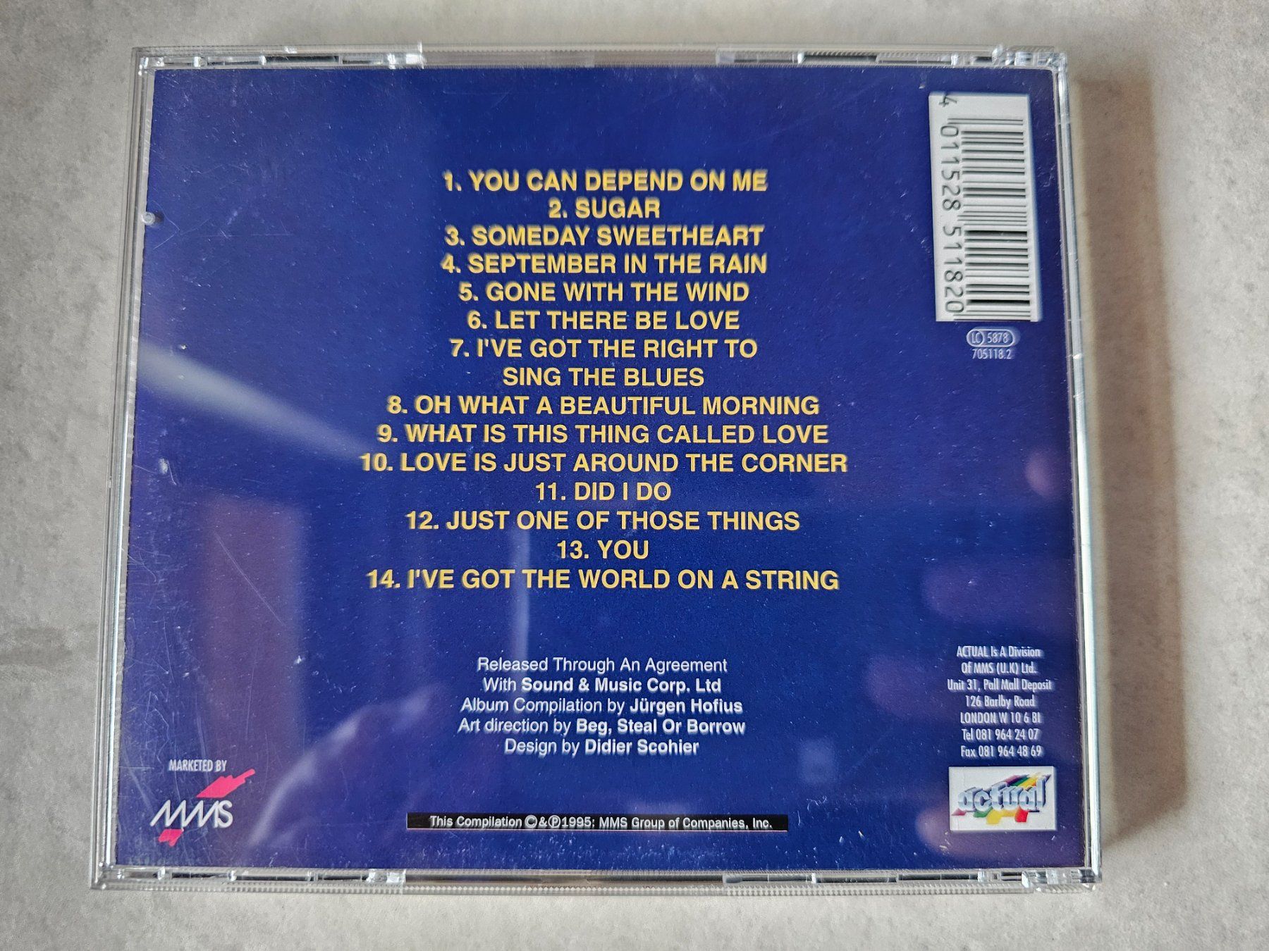 CD: Peggy Lee  -  Gone With The Wind – Usato da Schneisingen venduto da backstore24 1