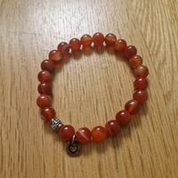 Armkette Armband Edelstein Karneol echtes Silber