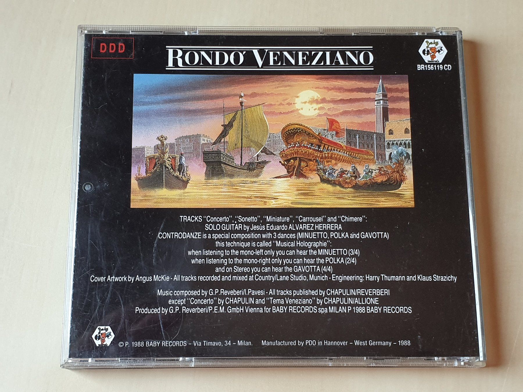 CD: Rondo Veneziano Concerto – Usato da Stansstad venduto da collectorsshop 1