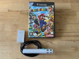 Mario Party 7 + Mikrofon, DE, GameCube, Zustand sehr gut!