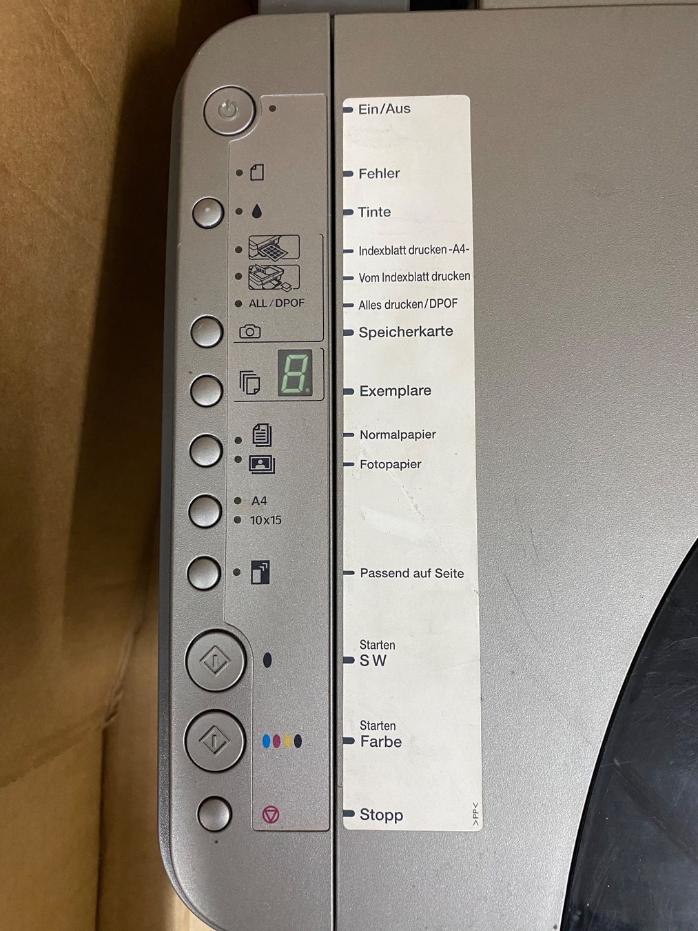 Epson Drucker: Epson Stylus Photo RX425 Multifunktionsdrucker – Gebraucht aus Eschlikon TG von ArtRec 1