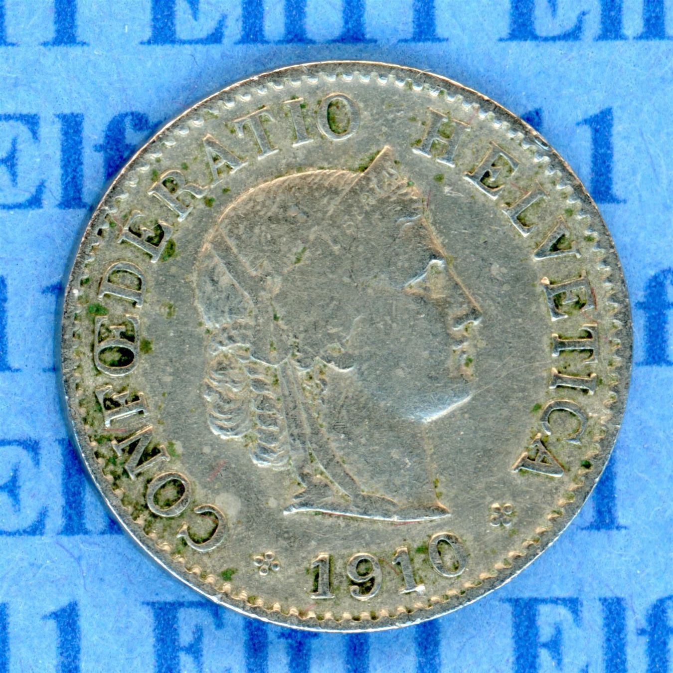 Tutti le monete: CHF___0.05 1910 s+ 5 Rappen – Usato da Widnau venduto da Elf11