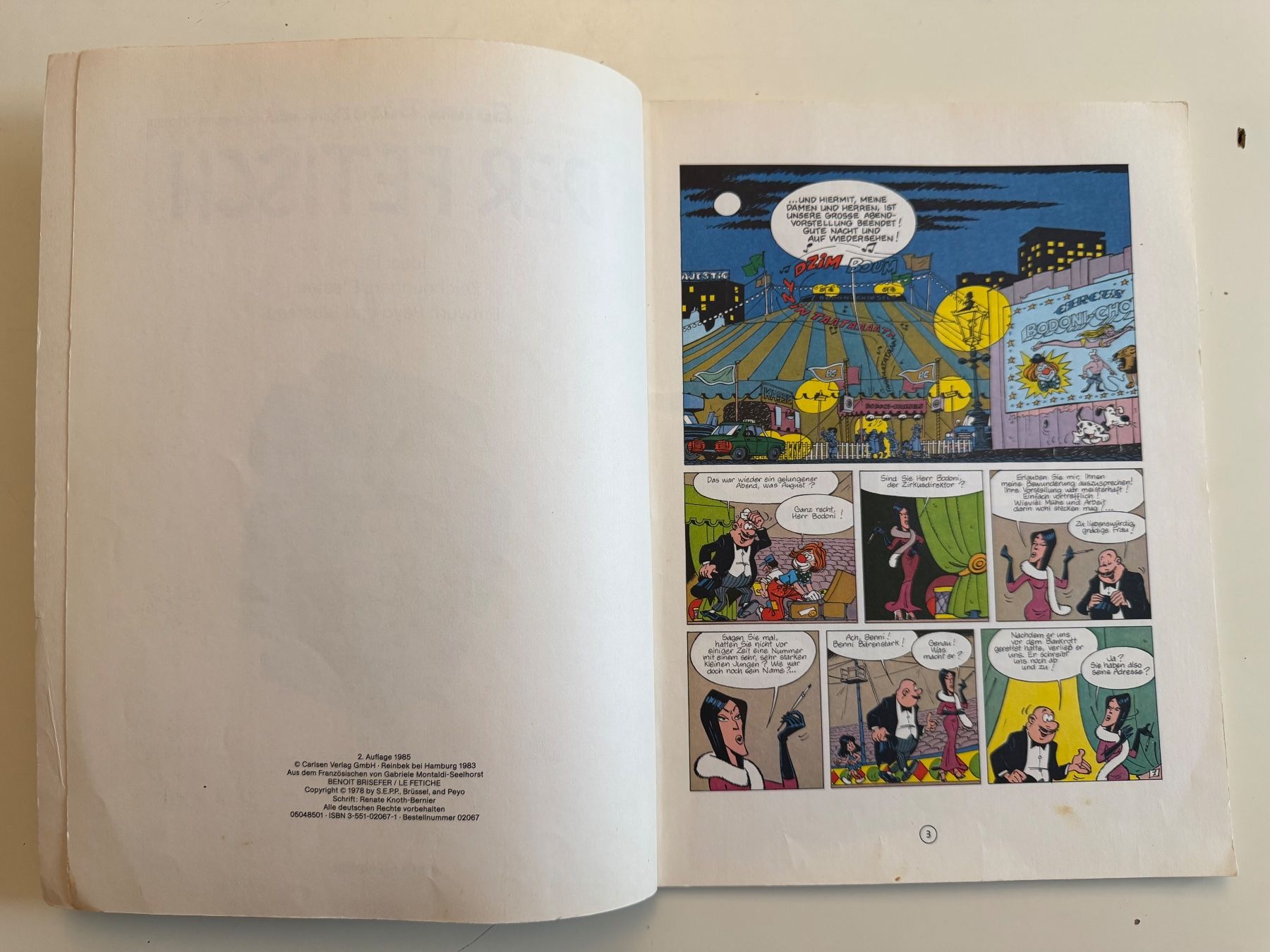 Fumetti: Benni Bärenstark Band 7 – Usato da Münsingen venduto da Ganjam 3