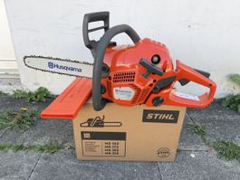Neue Motorsäge Husqvarna 135, Schwertläng 35cm,