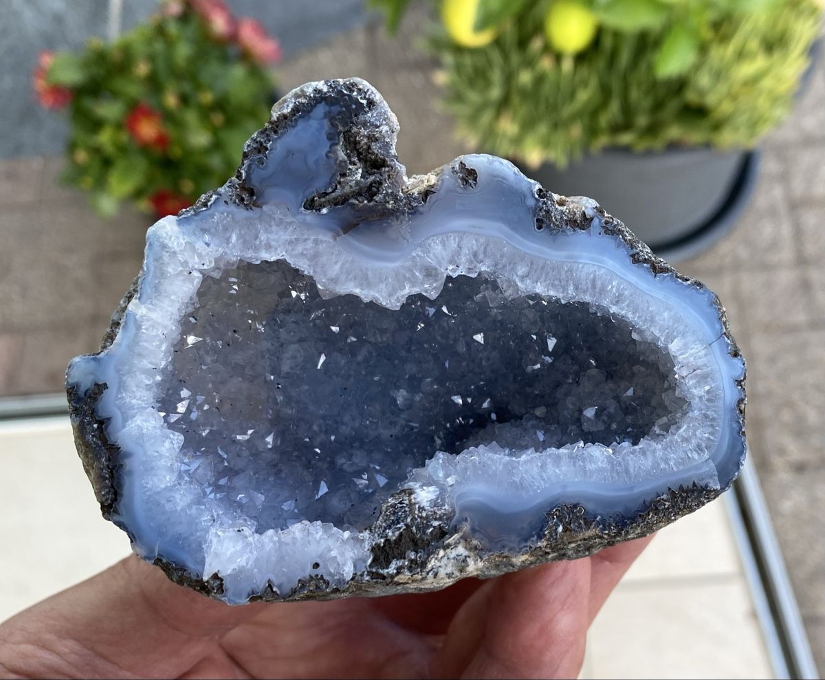 Mineralien & Heilsteine: Sehr schöne Achat Geode  – Gebraucht aus Selzach von 321compac 7