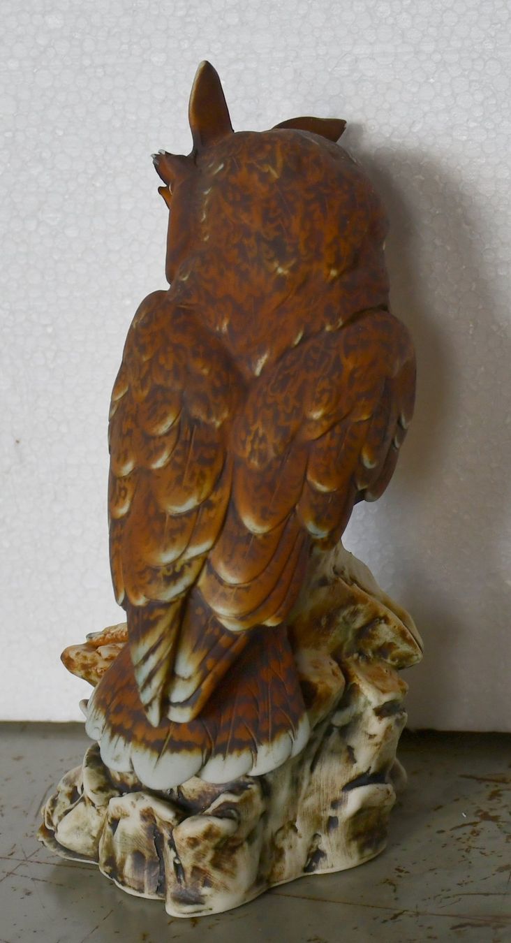 Figuren: Wunderschöne Eule aus Porzellan, 20cm hoch – Gebraucht aus Rotkreuz von salsanera 3