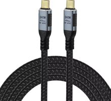 PowerGuard USB C  USB C Kabel / 1 M / USB 4 / 240 W