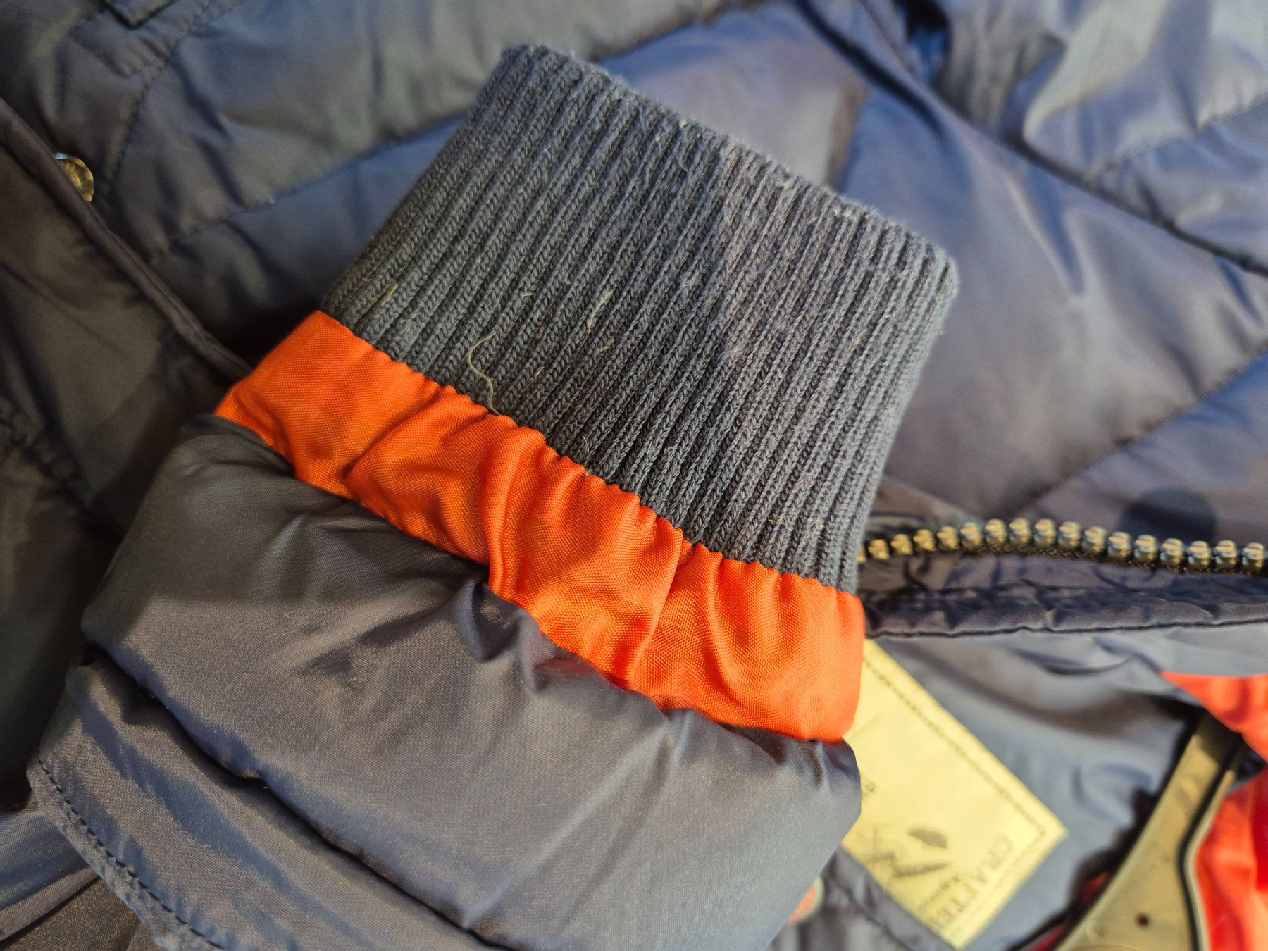 C&A Vestes & Manteaux: Winterjacke blau, Gr. 110   C + A – D'occasion à Dietikon par grafad 3