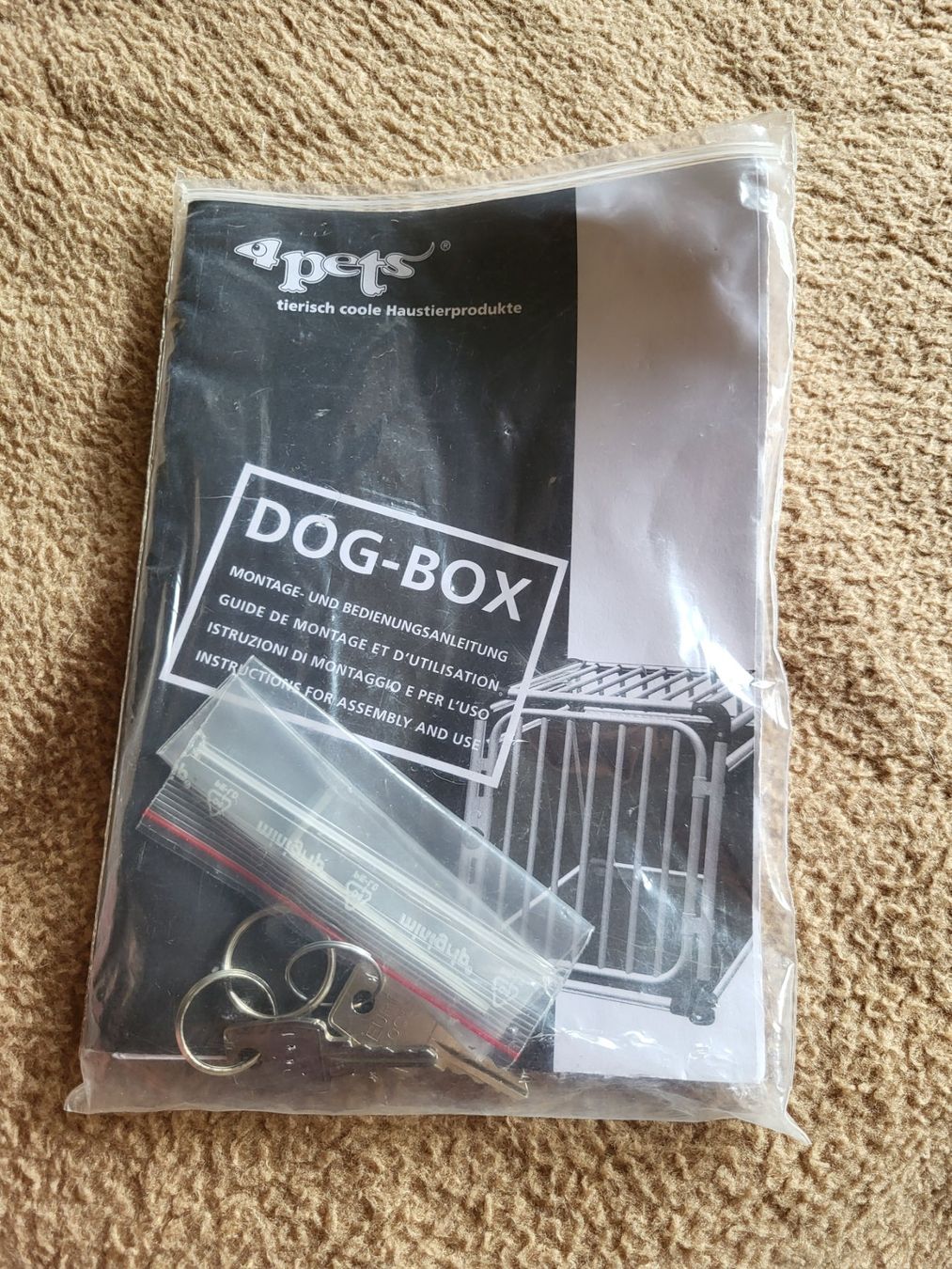 4pets Käfige, Transport & Sicherheit: Hundebox 4 Pets – Gebraucht aus Laupersdorf von MelRo 4