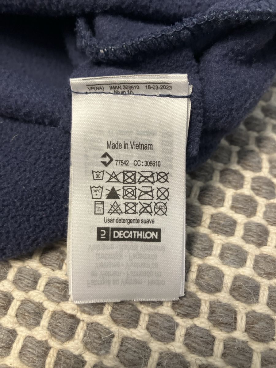 Decathlon Maglioni & Felpe: Quechua Fleece-Pulli, Gr. 152, blau – Usato da Burgdorf venduto da mch_mp8f 2