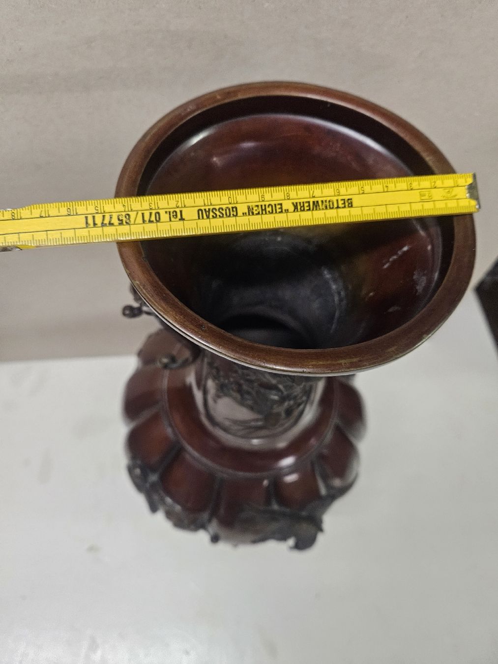 Skulpturen & Statuen: bronze vase skulptur antik – Gebraucht aus Schwellbrunn von Jaguarpanter 5