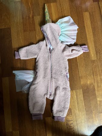 Fasnacht Kostüm Einhorn Anzug, Grösse 86