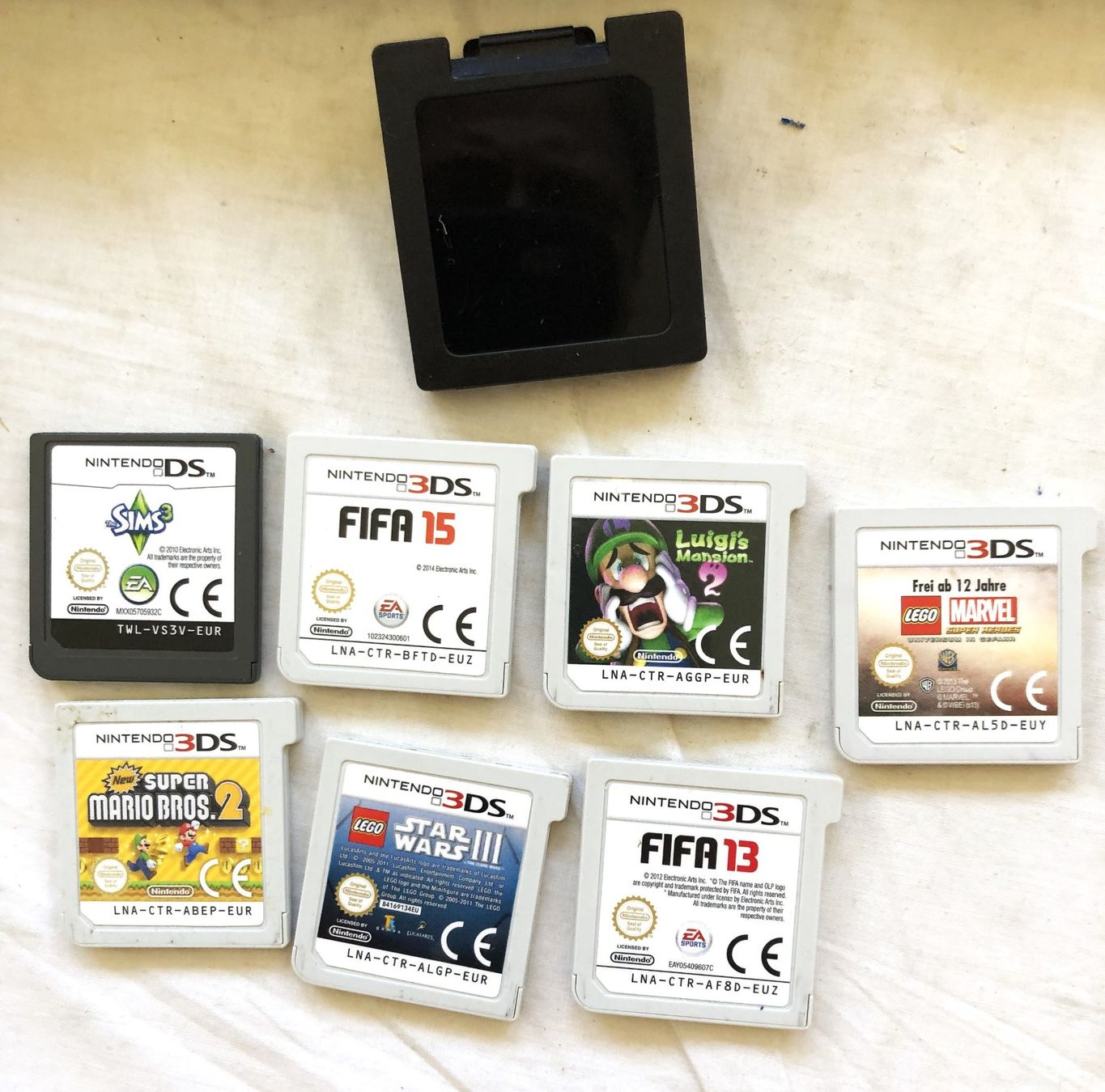 Nintendo Konsolen: Nintendo 3DS XL Blau - Bundle - Mit 7 Spielen & Tasche – Gebraucht aus Schaffhausen von durruti 3