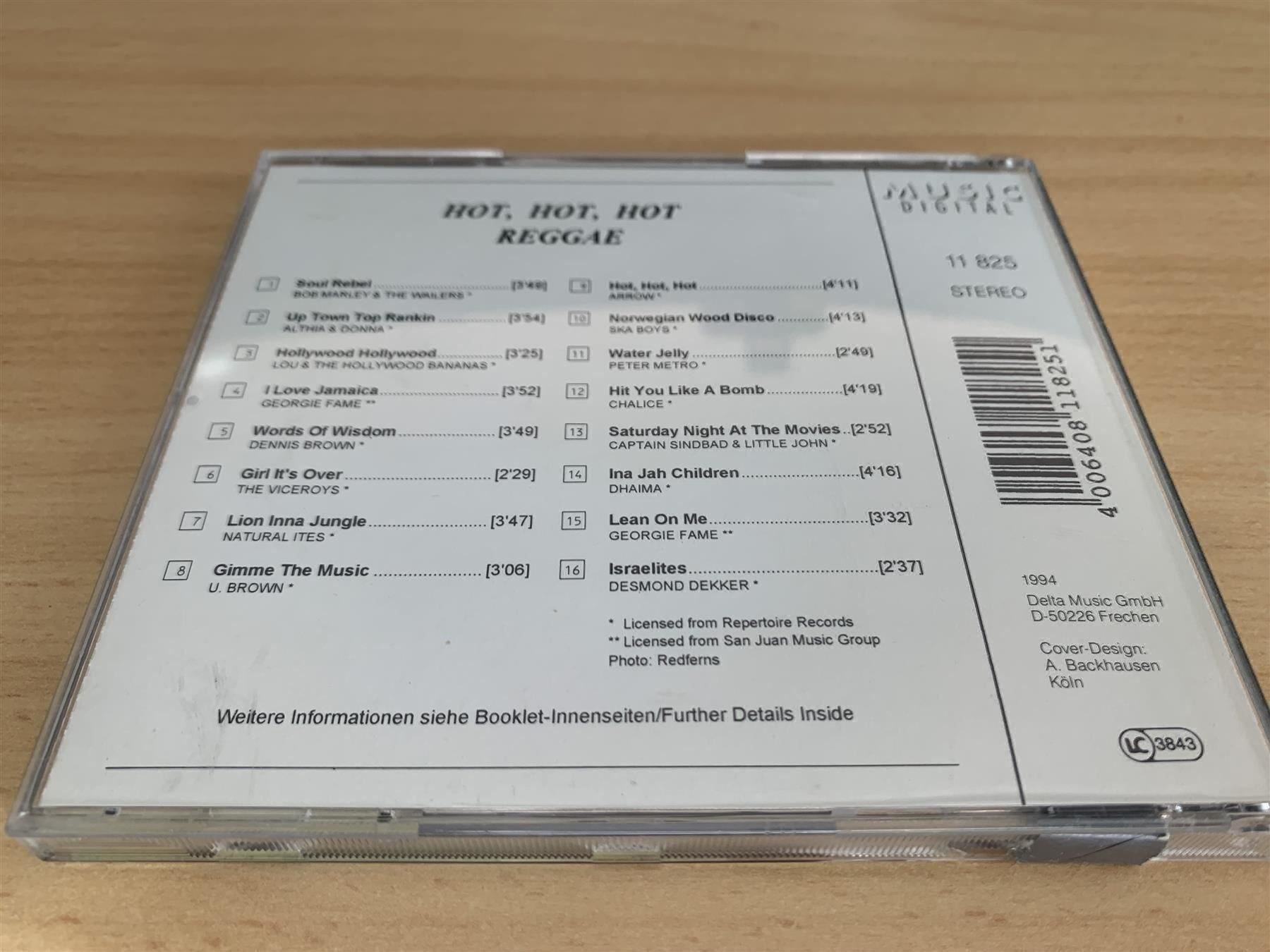 CDs: Various Artists - Hot, Hot, Hot Reggae – Gebraucht aus Rikon im Tösstal von Alpenmutz 1