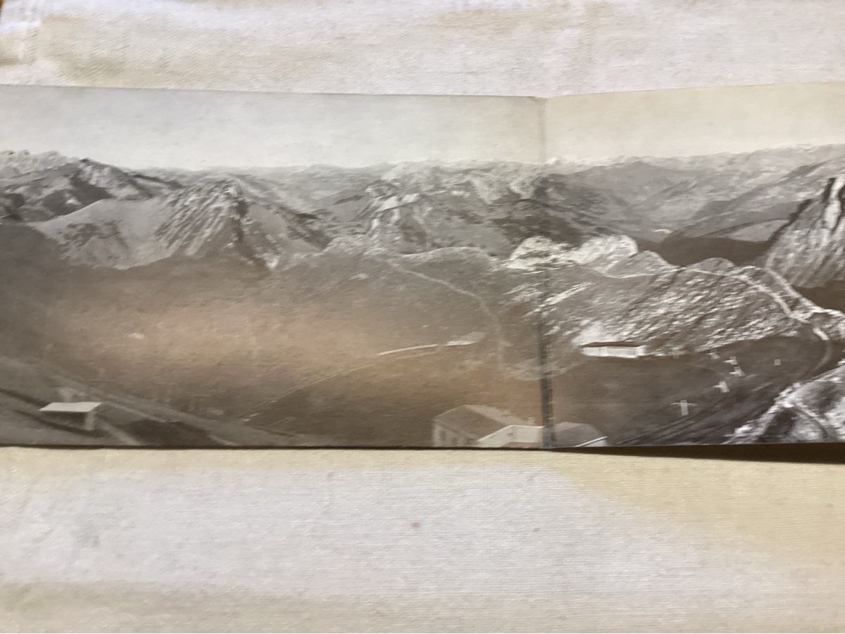Ansichtskarten: Rochers de Naye panorama, – Gebraucht aus Luc (Ayent) von Rebouille 2