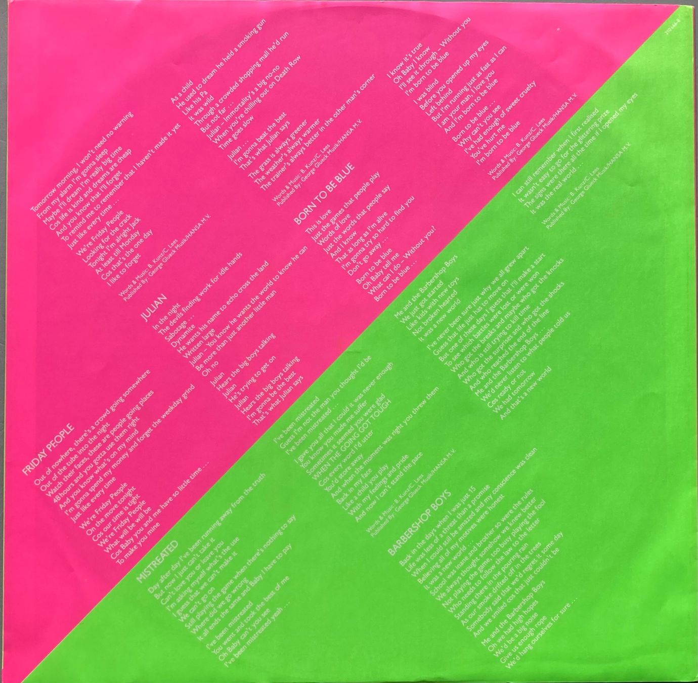 Dischi in vinile: FRIDAY PEOPLE - FRIDAY PEOPLE – Usato da Poliez-Pittet venduto da Newtown-Records 2