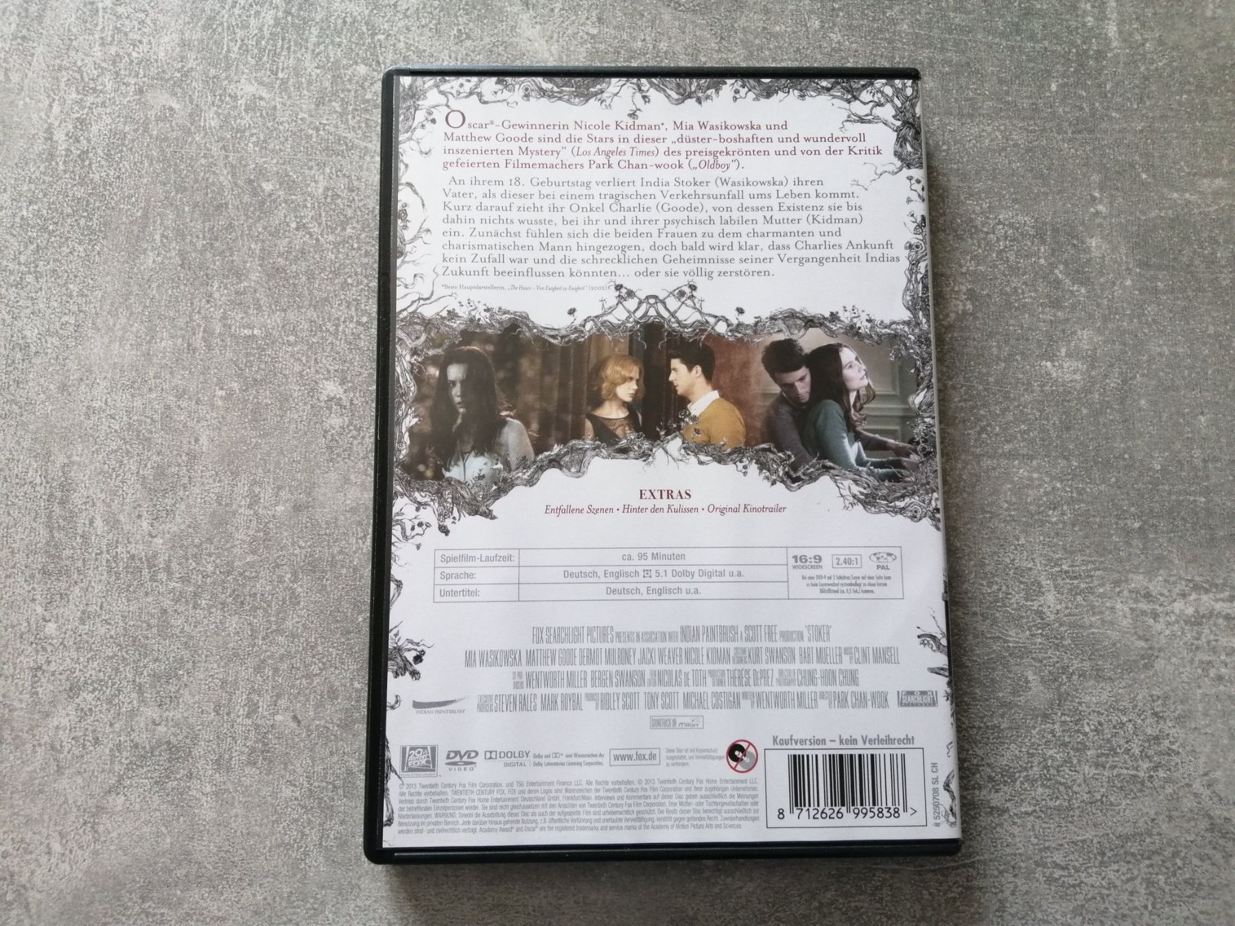 Tutti i DVDs: DVD: Stoker - Die Unschuld endet – Nuovo (secondo la descrizione) da Altstätten SG venduto da tollesauswolle 1
