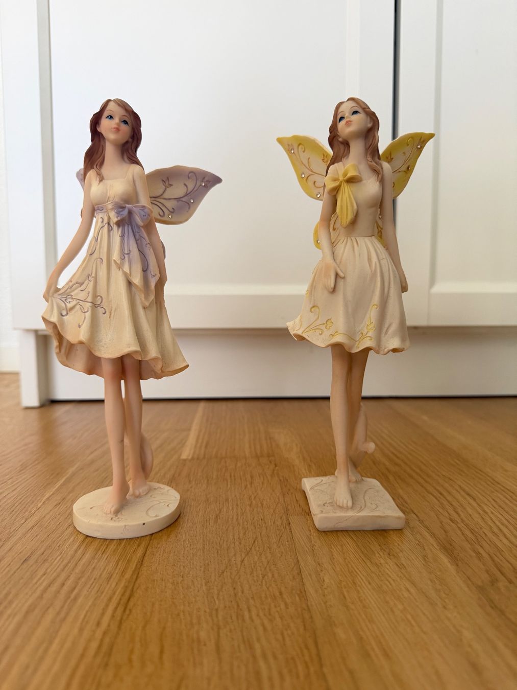 Figuren: 2 Feenfiguren / Elfen – ca. 20 cm – Deko-Set – Gebraucht aus Niederrohrdorf von retonoris