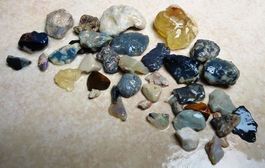 Schwarzer Opal 97,5 ct Lightning Ridge Australien