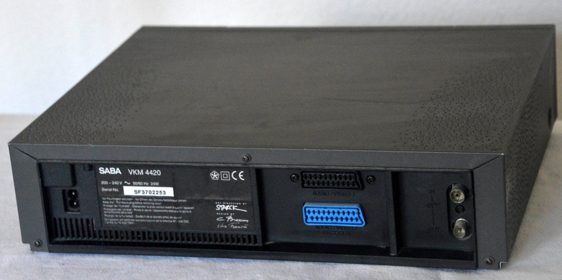 Registratori: Videorecorder VHS Saba VKM 4420 magnétoscope – Usato da Collonges venduto da arashee 2