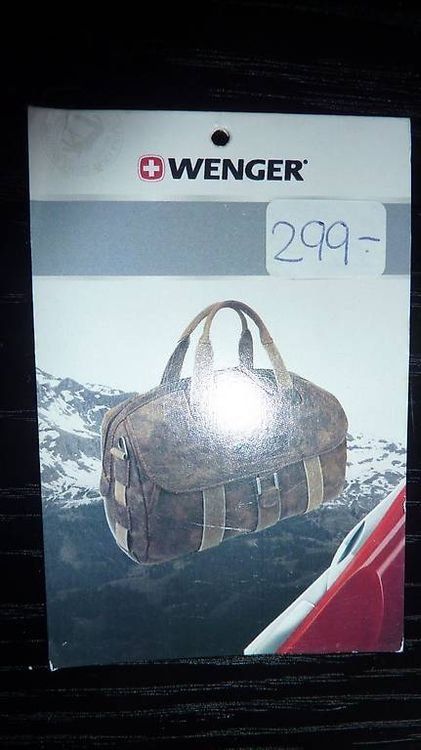 Wenger Taschen: WENGER Massivleder-Tasche – Gebraucht aus Bättwil von Blonky 1
