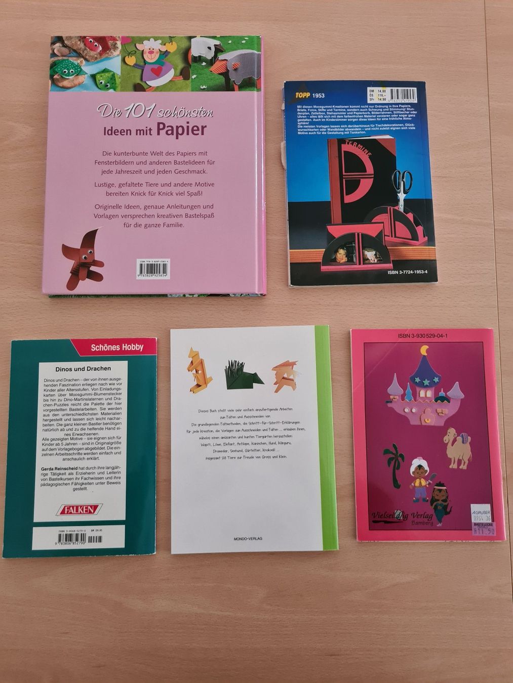 Libri: 5 Bücher mit Bastelanleitungen – Usato da Oberwil-Lieli venduto da Ajade 1
