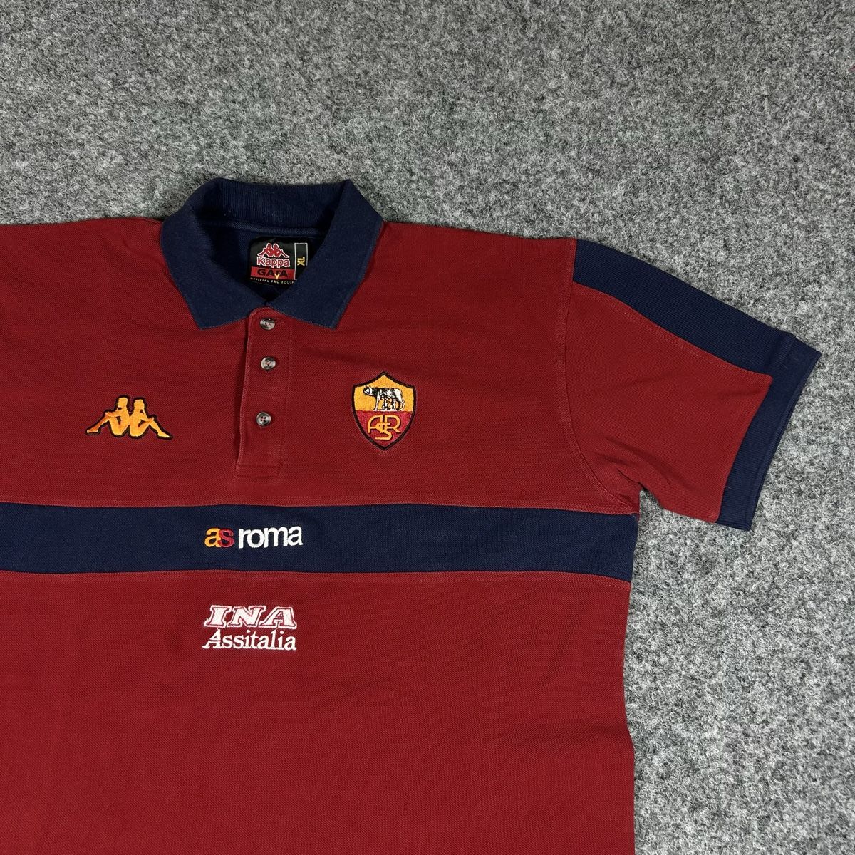 Kappa Magliette Polo: Polo Kappa As Roma – Usato da La Sagne NE venduto da Matlasape 2
