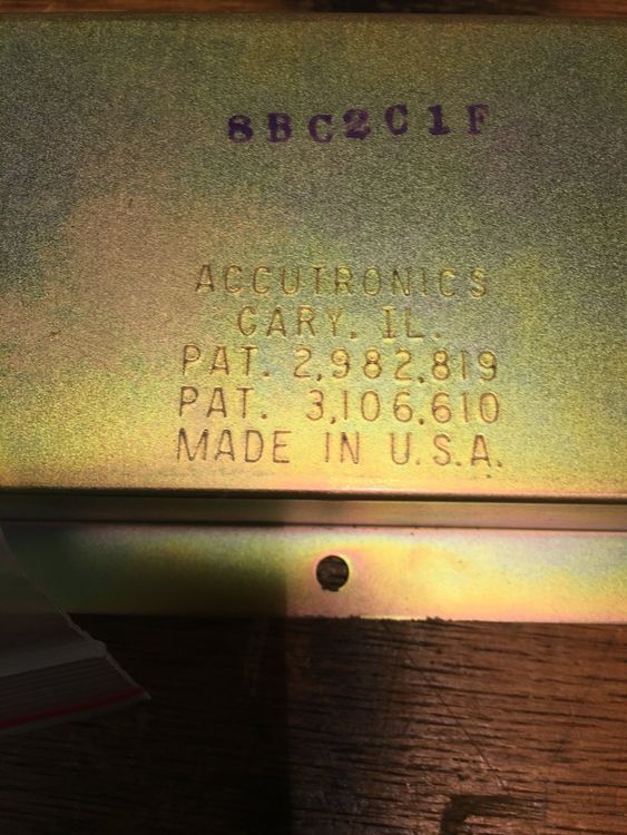 Reverb Tank Accutronics 8BC2C1F, ca. 1980er Jahre | Kaufen auf Ricardo