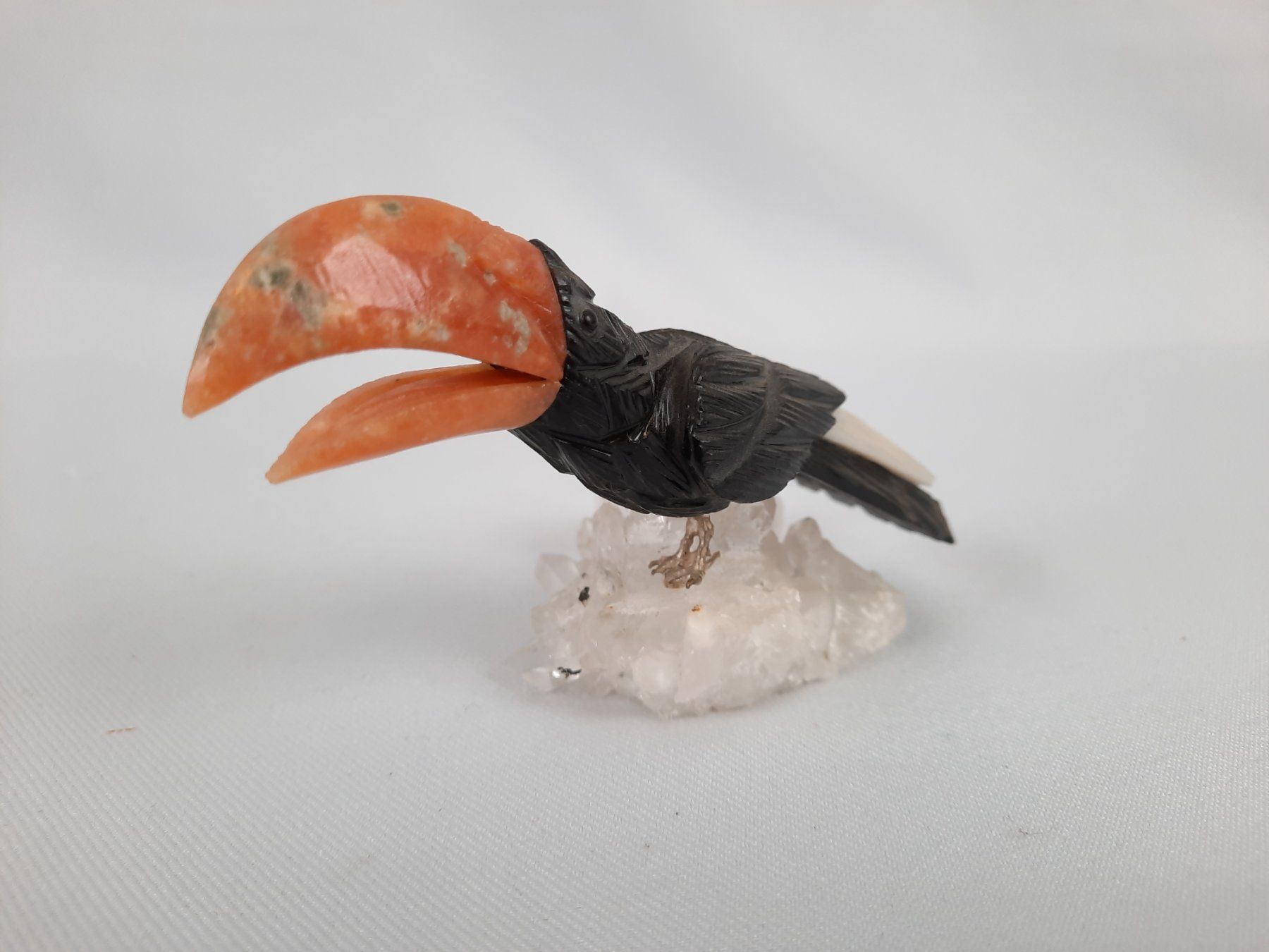 Minerali & Pietre curative: 2 Vögel auf Bergkristall – Usato da Beinwil am See venduto da Restwert_Beinwil 7