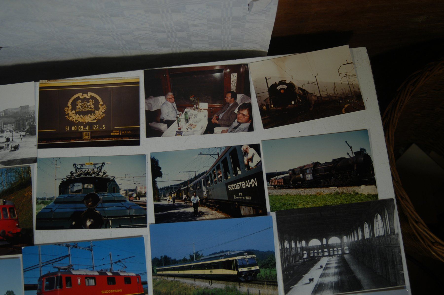 Cartoline postali: AKs Bahnwesen ca. 45 Stück – Usato da Herisau venduto da Wisen 5