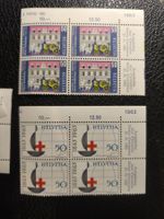 Briefmarken 4er Set z399 z400 Rand oR