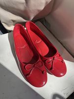 Ballerinas Bershka Red shoes, size 40