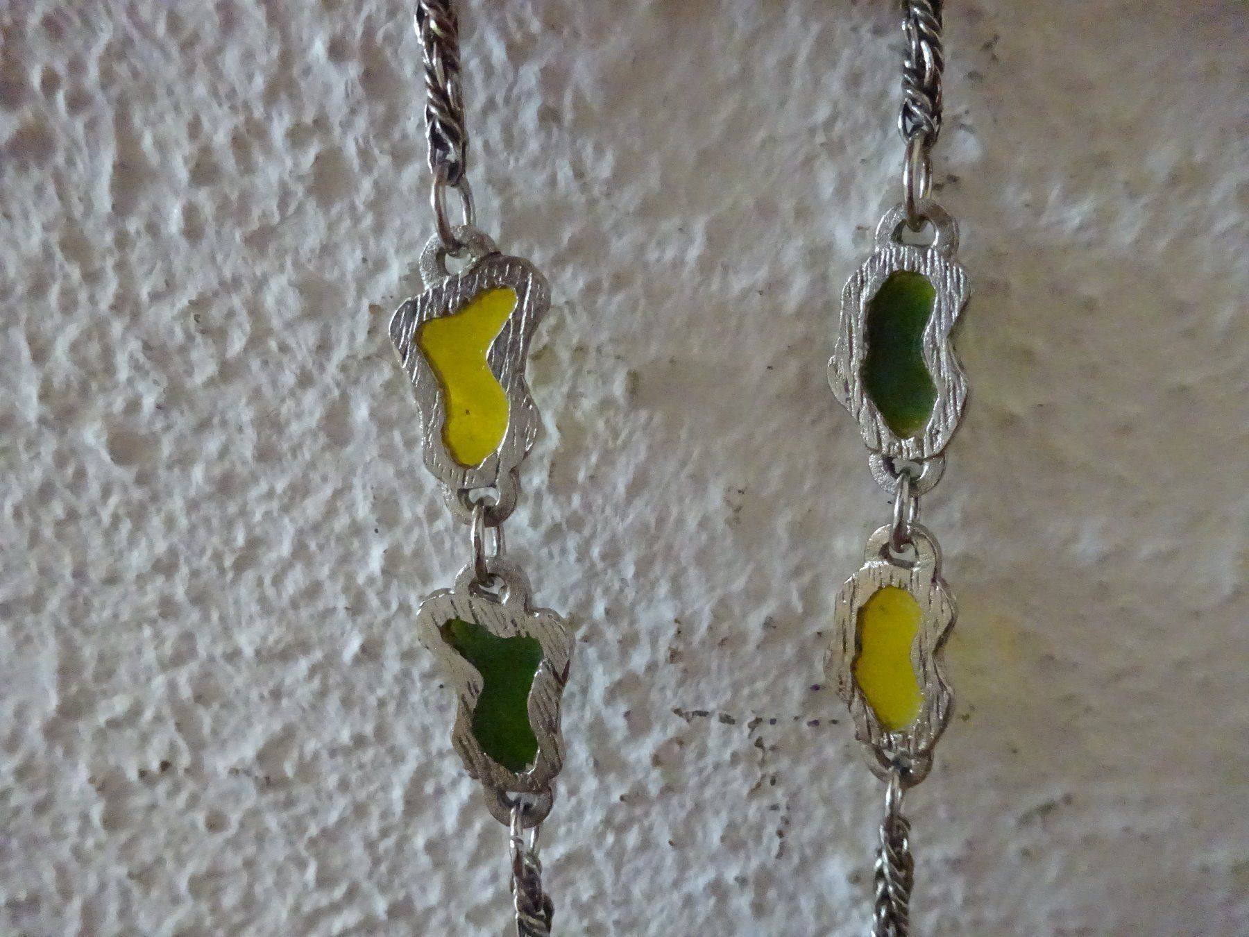 Ketten: Interessante Cloisonne Kette / 925 Silber – Gebraucht aus Esslingen von FetteSchnecke 4