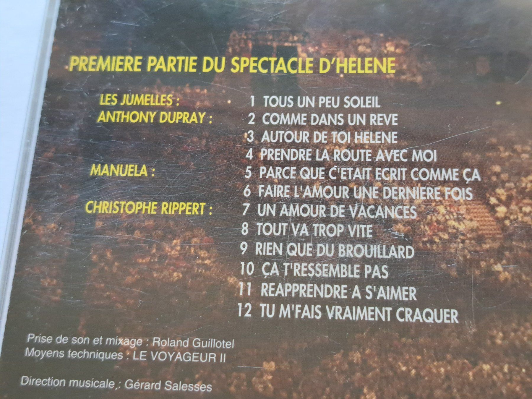 CDs: CD Stars à Bercy - Le Mega Jacky Show – D'occasion à Pully par bro_n52j 3