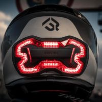 Motorrad Brake Free Black Brake light